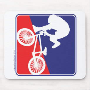 BMX-Fahrradfahrer Mousepad
