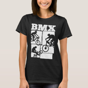 BMX-Farb-Fahrrad-Fans-Fahrrad-Biker-BMX-Radfahrer- T-Shirt