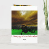 BMX FEIERTAGSKARTE (Rückseite)