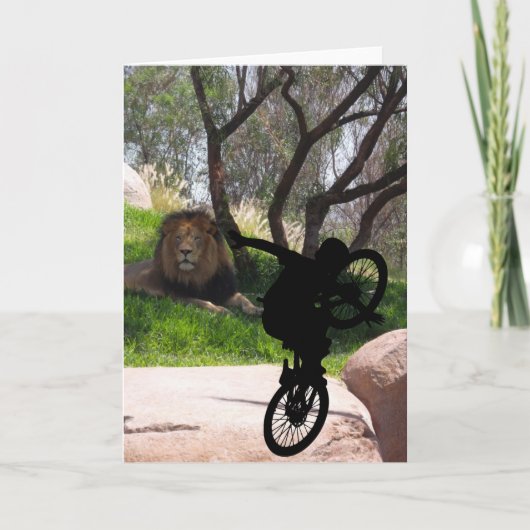 BMX FEIERTAGSKARTE (Vorderseite)