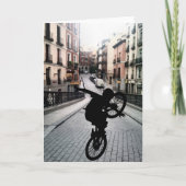 BMX FEIERTAGSKARTE (Vorderseite)