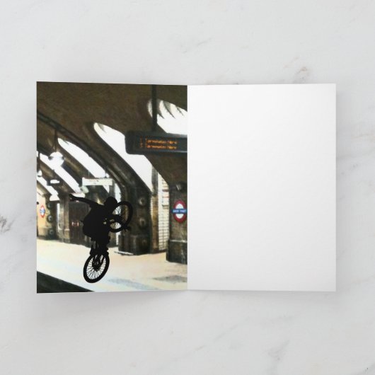 BMX FEIERTAGSKARTE (Innenseite)