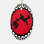 BMX FEUER REDDDDDD KERAMIKORNAMENT (Links)