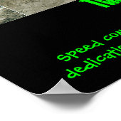 Bmx-Foto Poster (Ecke)