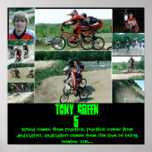 Bmx-Foto Poster (Vorne)