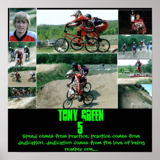 Bmx-Foto Poster (Vorne)
