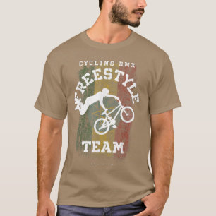 BMX Freestyle Bike Äthiopien Flag Fahrradfahren BM T-Shirt