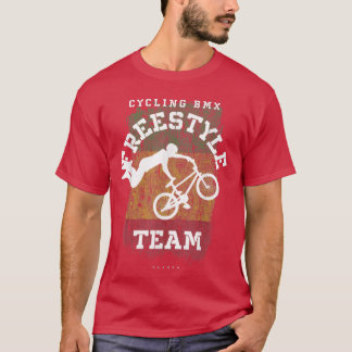 BMX Freestyle Bike Guinea Flag Radfahren BMX T-Shirt
