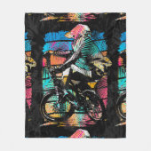 Bmx Freestyle - Cool Beach Bmx Fleece Blanket (Vorderseite)
