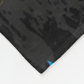 BMX Freestyle - Coole Strand-BMX-Fliesblanke Fleecedecke (Ecke)