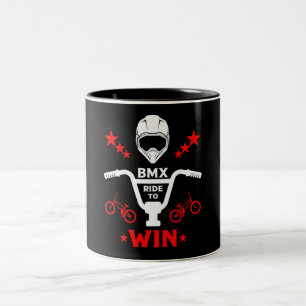 BMX-Freestyle-Fahren Zweifarbige Tasse