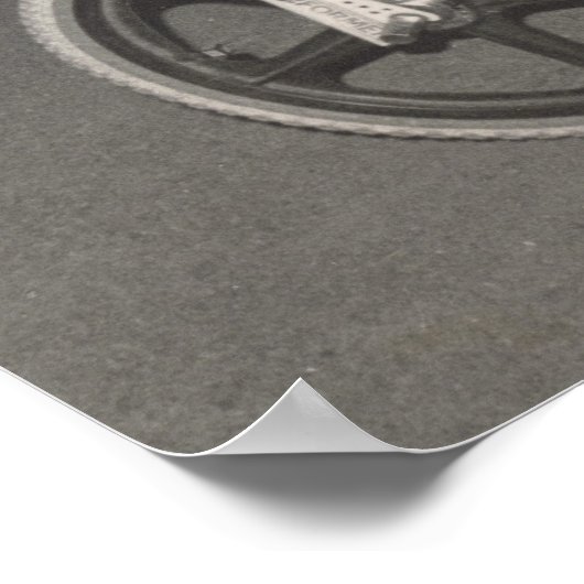 BMX Freestyle Reiter, 1986 Poster (Ecke)