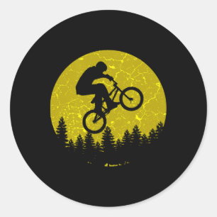 BMX-Freestyle-Rennsport Liebt Fahrrad-Mountainbike Runder Aufkleber