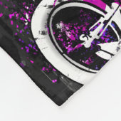 Bmx Freestyle Trick Jump - Bmx Fleece Blanket (Ecke)