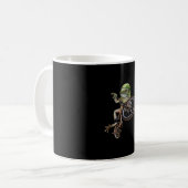 Bmx Frog | Funny Frog | Niedlicher Frosch | Cooler Kaffeetasse (Vorderseite Links)