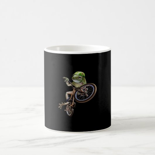 Bmx Frog | Funny Frog | Niedlicher Frosch | Cooler Kaffeetasse (Mittel)