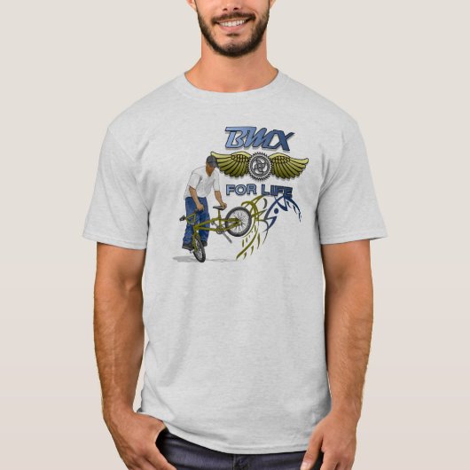 BMX für das Leben T-Shirt (Vorderseite)