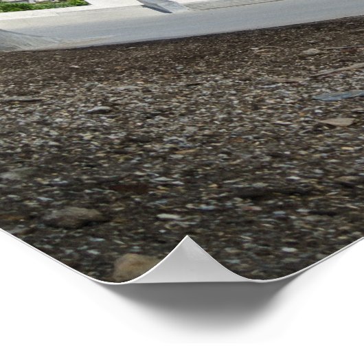 Bmx großer Luftsprung Poster (Ecke)