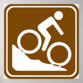 BMX Highway-Zeichen Poster (Vorne)