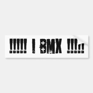 !!!!! bmx I!!!!! Autoaufkleber