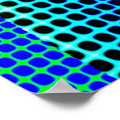 BMX im Fraktal Marquee Poster (Ecke)