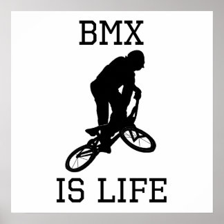 BMX ist das Leben Poster