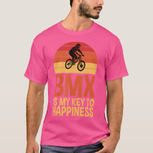 BMX ist mein Schlüssel zum glücklichen BMX-Fahrer T-Shirt