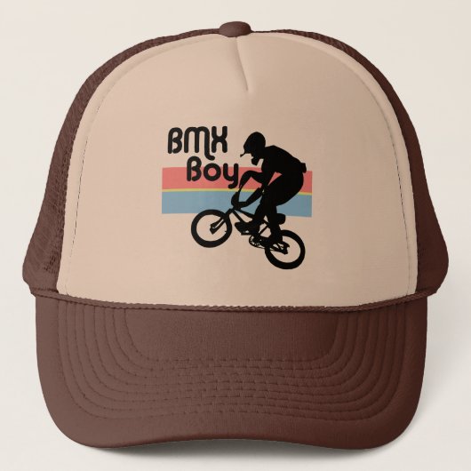 BMX-Junge / BMX-Mädchen Truckerkappe (Vorderseite)