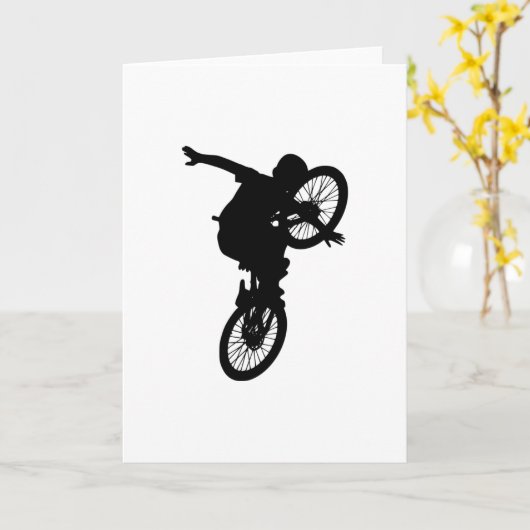 BMX KARTE (Gelbe Blume)