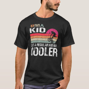 BMX Kid wie ein normales Kinderradfahrer R T-Shirt