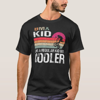 BMX Kid wie ein normales Kinderradfahrer R T-Shirt