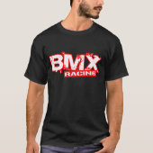 BMX LAUFENDES ROTES WEISS T-Shirt (Vorderseite)