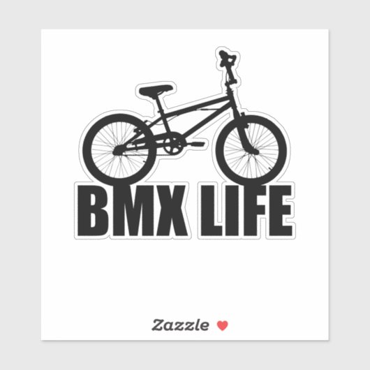 Bmx Life Aufkleber (Blatt)