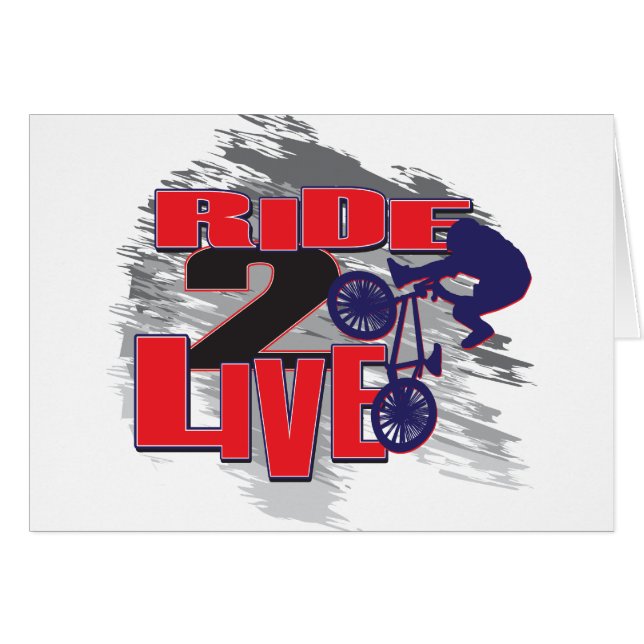 BMX Live to Ride Ride zum Leben (Vorderseite (Horizontal))