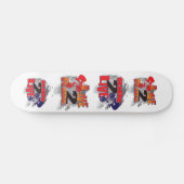 BMX Live to Ride Ride zum Leben Skateboard (Horizontal)