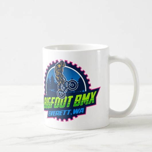 BMX-Logo-Tasse Bigfoot Kaffeetasse (Rechts)