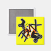 BMX MAGNET (Vorderseite/Rückseite)
