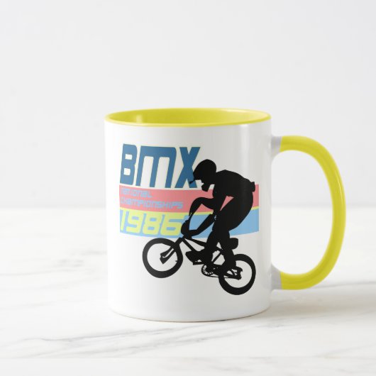 BMX-Meisterschaften 1986 Tasse (Rechts)