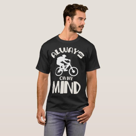 BMX Mind Street Bicycle Motocross Stunts BMX Bike T-Shirt (Vorne ganz)
