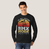 BMX Mode Not Disturb BMX Stunts Bicycle Motocross T-Shirt (Vorne ganz)