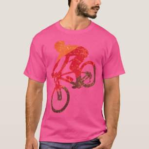 Bmx Mountain Bike Bike Wandern im Val Piora T-Shirt