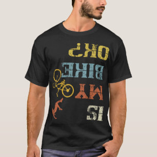 BMX Mountainbike Race Retro Biker ist mein Bike T-Shirt