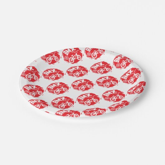 BMX PAPPTELLER (Schrägansicht)