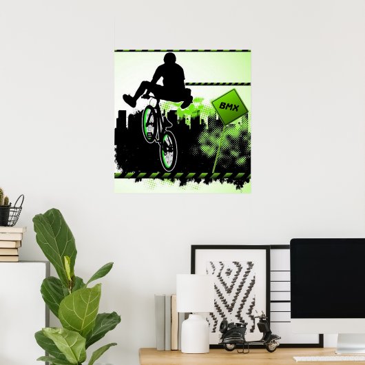 BMX Poster (Heimbüro)