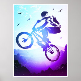 Bmx Poster - Bmx Bike - farbenfrohe Bmx Poster Pri