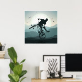 Bmx Poster Print - Bmx Bike - Bmx Poster (Heimbüro)