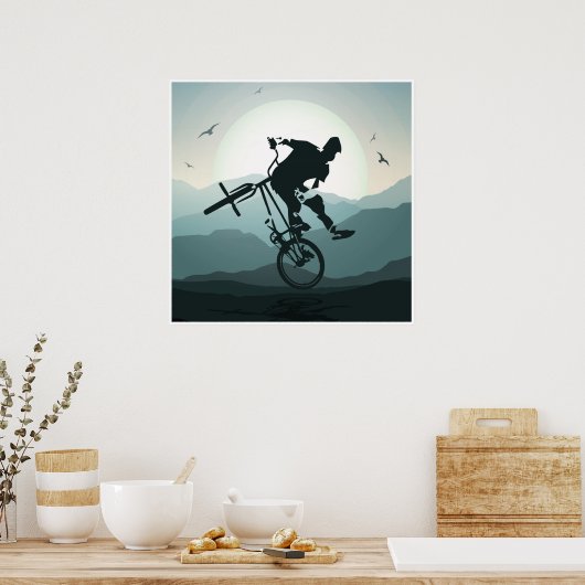 Bmx Poster Print - Bmx Bike - Bmx Poster (Küche)