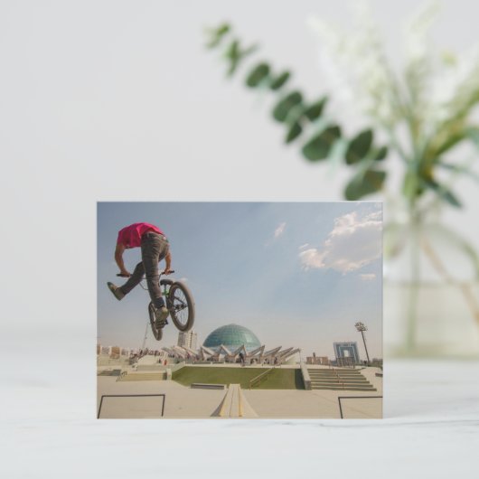 Bmx  postkarte (Stehend Vorderseite)
