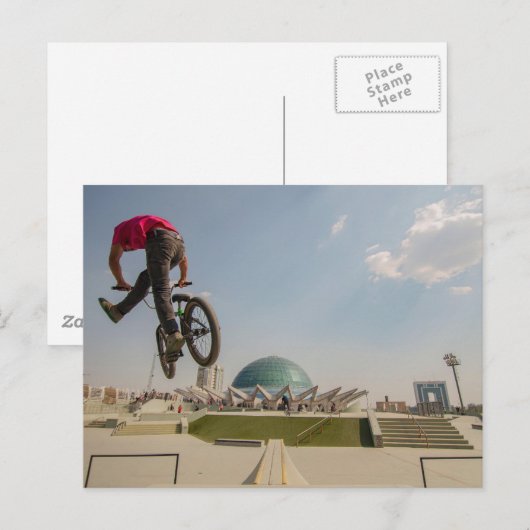Bmx  postkarte (Vorne/Hinten)