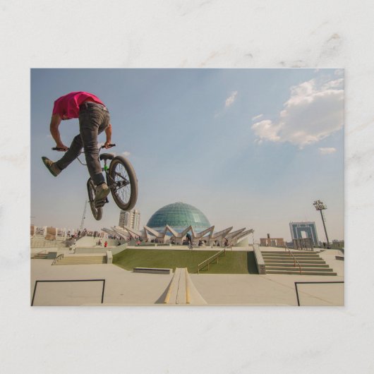 Bmx  postkarte (Vorderseite)